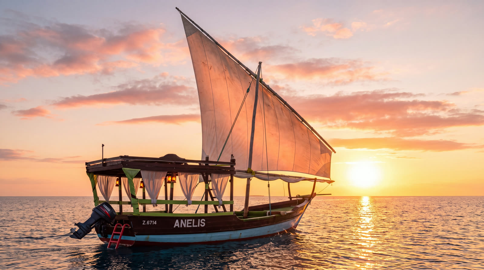 Sunset dhow cruise in Nungwi, from $15